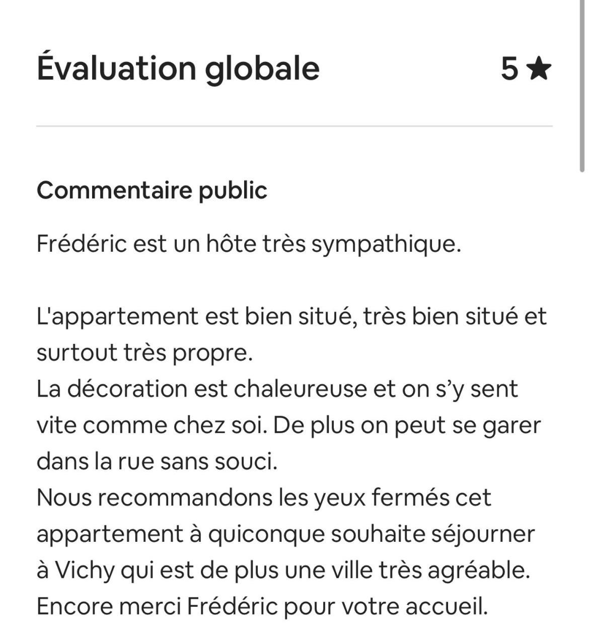 Le Moinet Fayard Daire Vichy Dış mekan fotoğraf